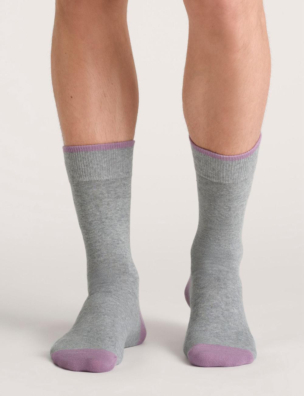 Men Ted Baker 3 Pack Geometric Check Crew Socks Dark Green | KSA  7095-KJFUM