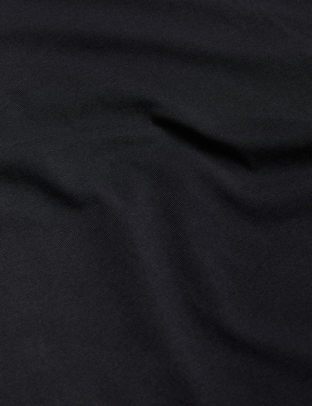 Men Ted Baker BEXLI - Regular Fit Long Sleeve Cotton T-Shirts Black | KSA  7260-KMXYN