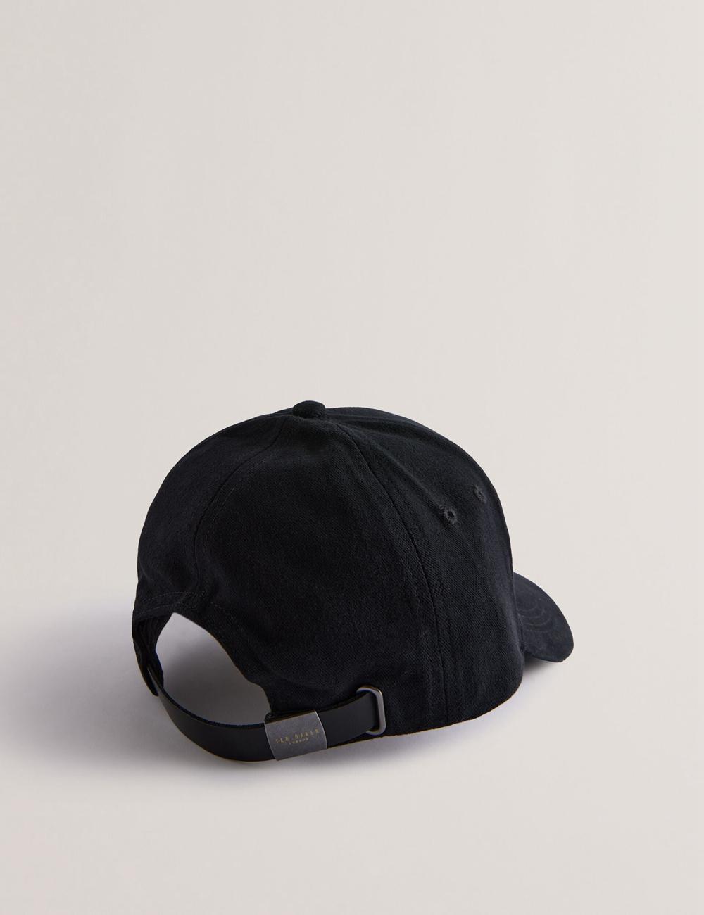 Men Ted Baker FREDDS – Branded Baseball Caps Black | KSA  9438-CJVWZ