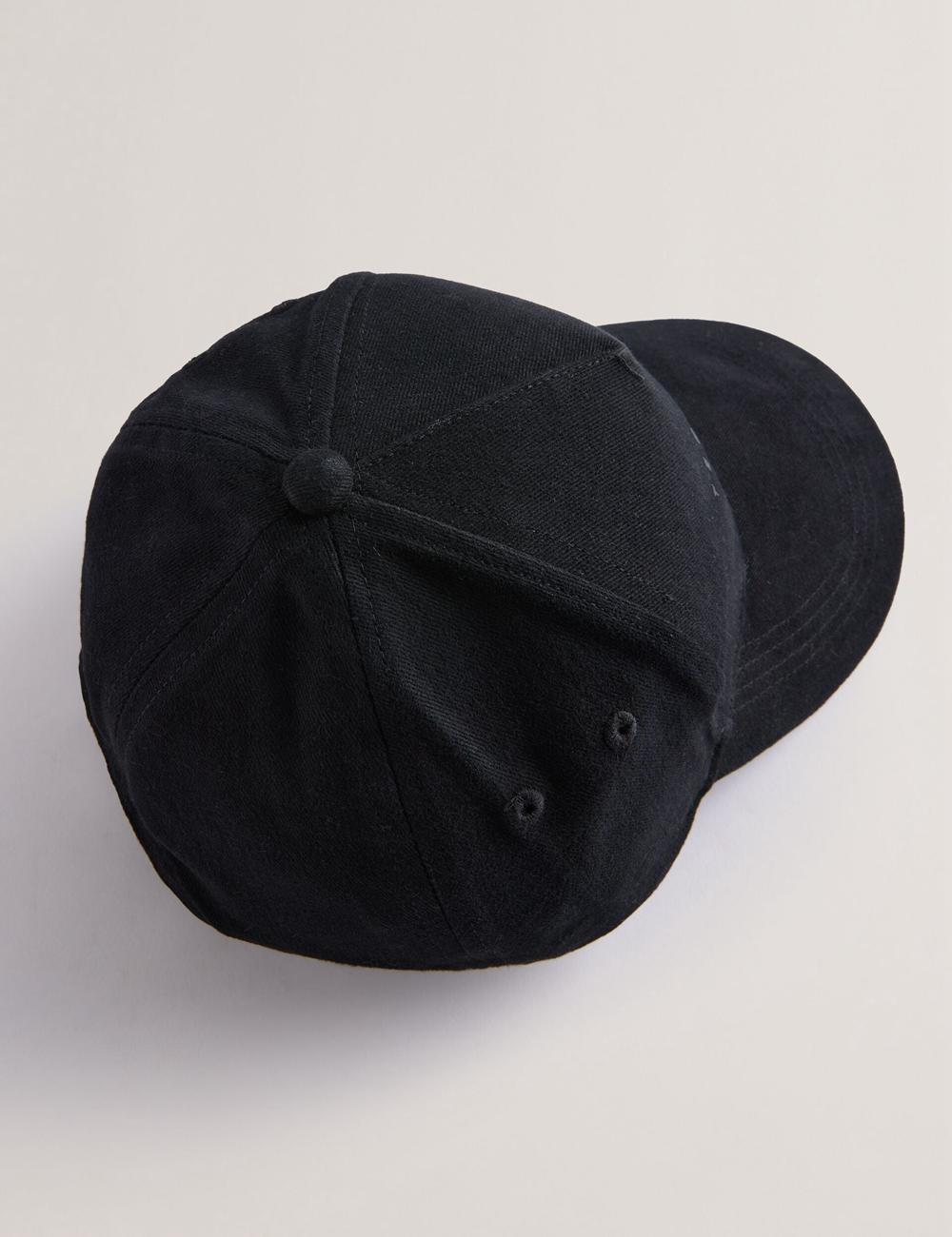 Men Ted Baker FREDDS – Branded Baseball Caps Black | KSA  9438-CJVWZ