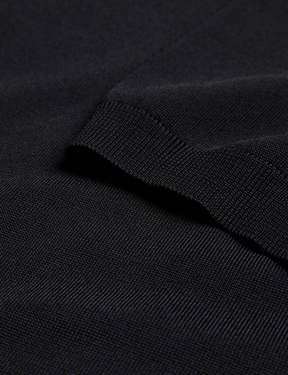 Men Ted Baker REYON - Rayon Crew Neck Short Sleeve T-Shirts Black | KSA  4975-OGFIM