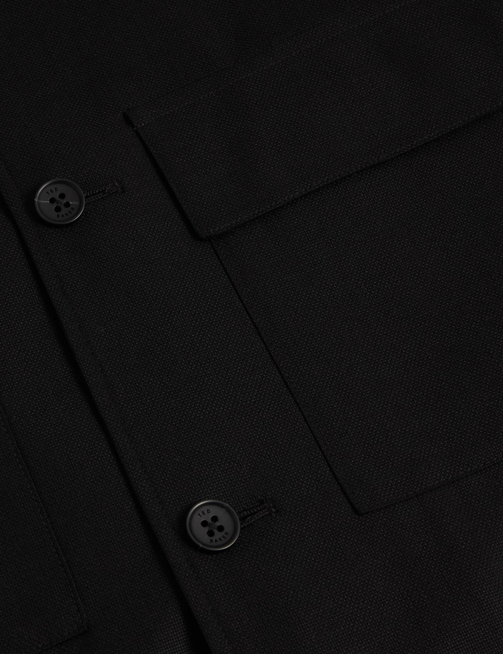 Men Ted Baker SELWYNJ - Lightweight Wool Blend Jackets Black | KSA  0359-DRQNG