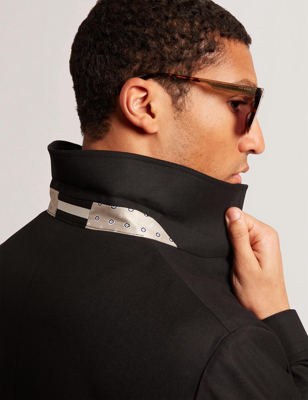 Men Ted Baker SELWYNJ - Lightweight Wool Blend Jackets Black | KSA  0359-DRQNG