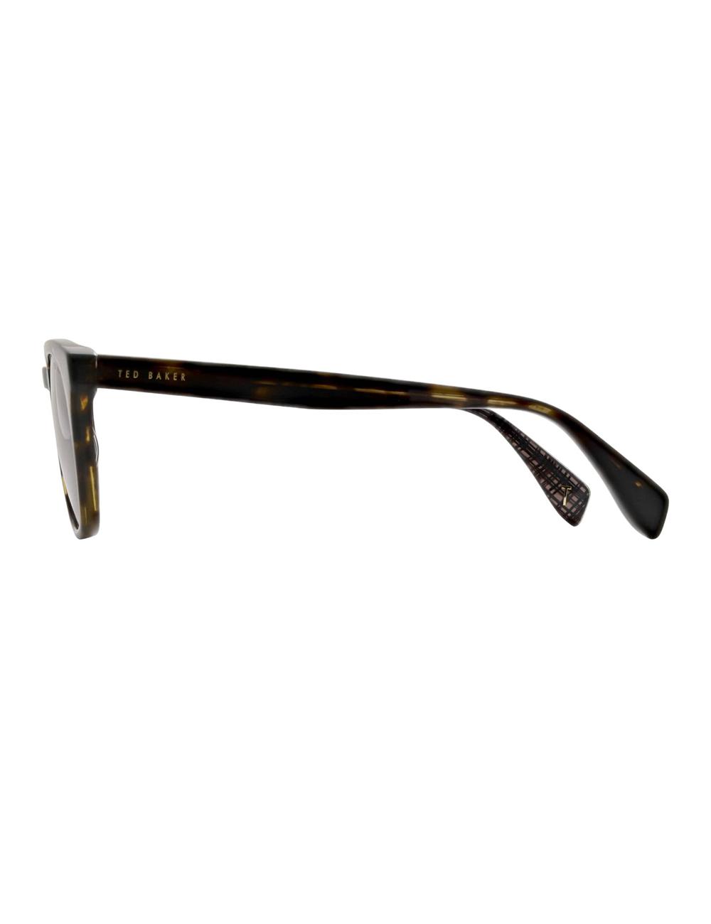 Men Ted Baker SORLEY - Classic Rounded Eye Sunglasses Tort | KSA  2103-DIQYR
