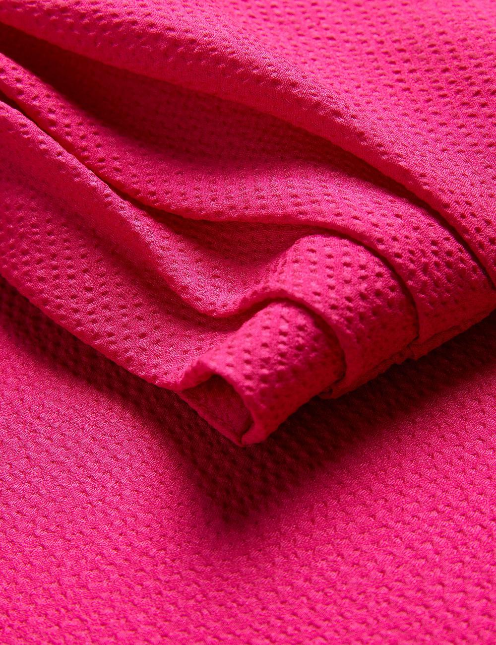 Women Ted Baker ANINI - Textured High Neck Sleeveless Top Blouses Fuchsia | KSA  6571-DCLGA