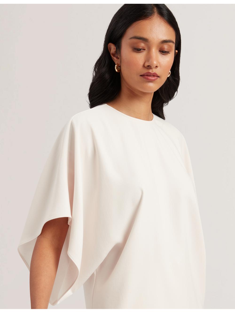 Women Ted Baker CHERIKA Blouses Ivory | KSA  6483-DKQNC