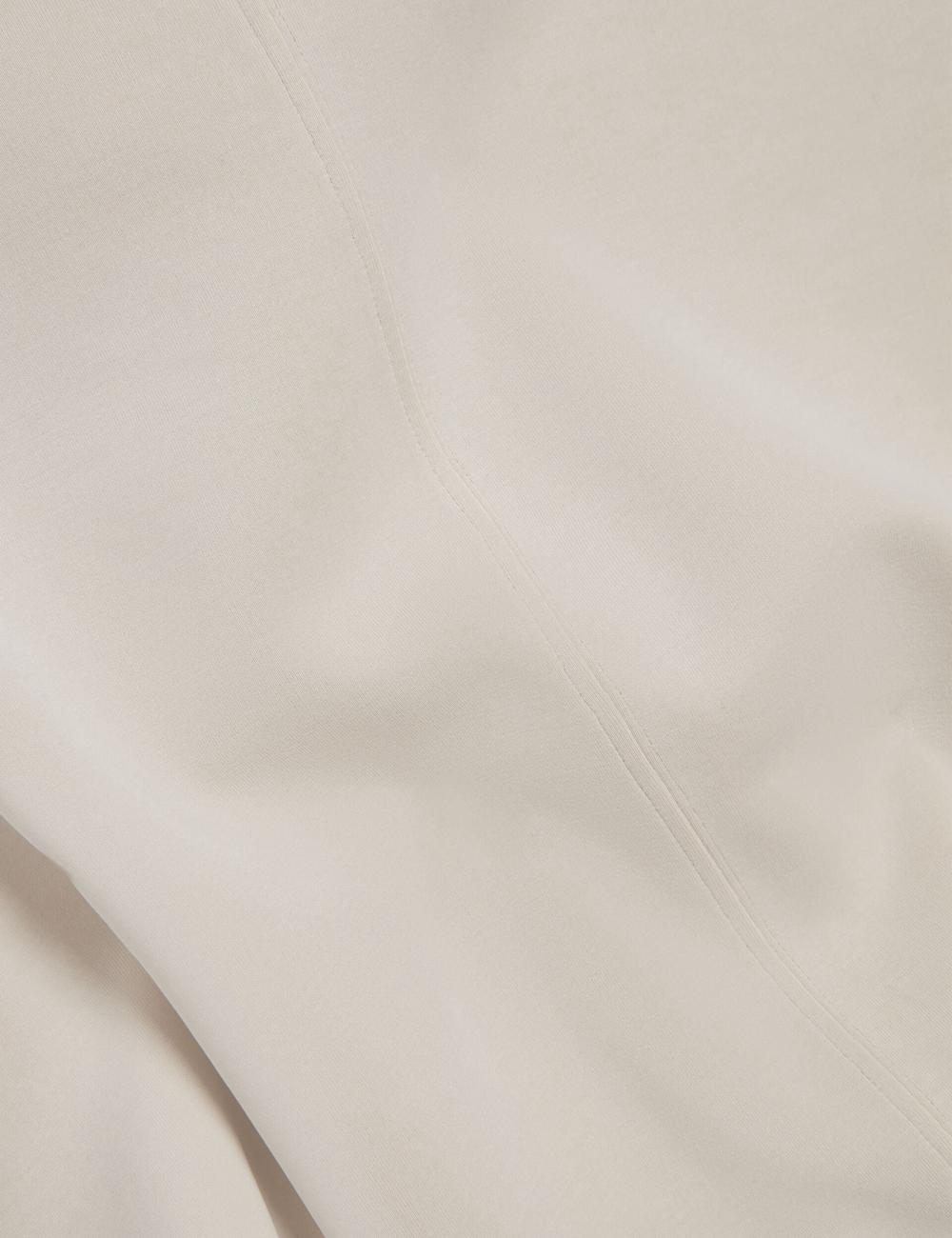 Women Ted Baker HALIYY - Funnel Neck Boxy Short Sleeve Sweatshirts Ivory | KSA  3724-VCFGU