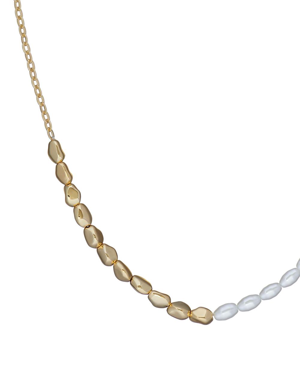 Women Ted Baker ILENIE - Island Pearl Beaded Necklaces Gold | KSA  2865-QCSOR