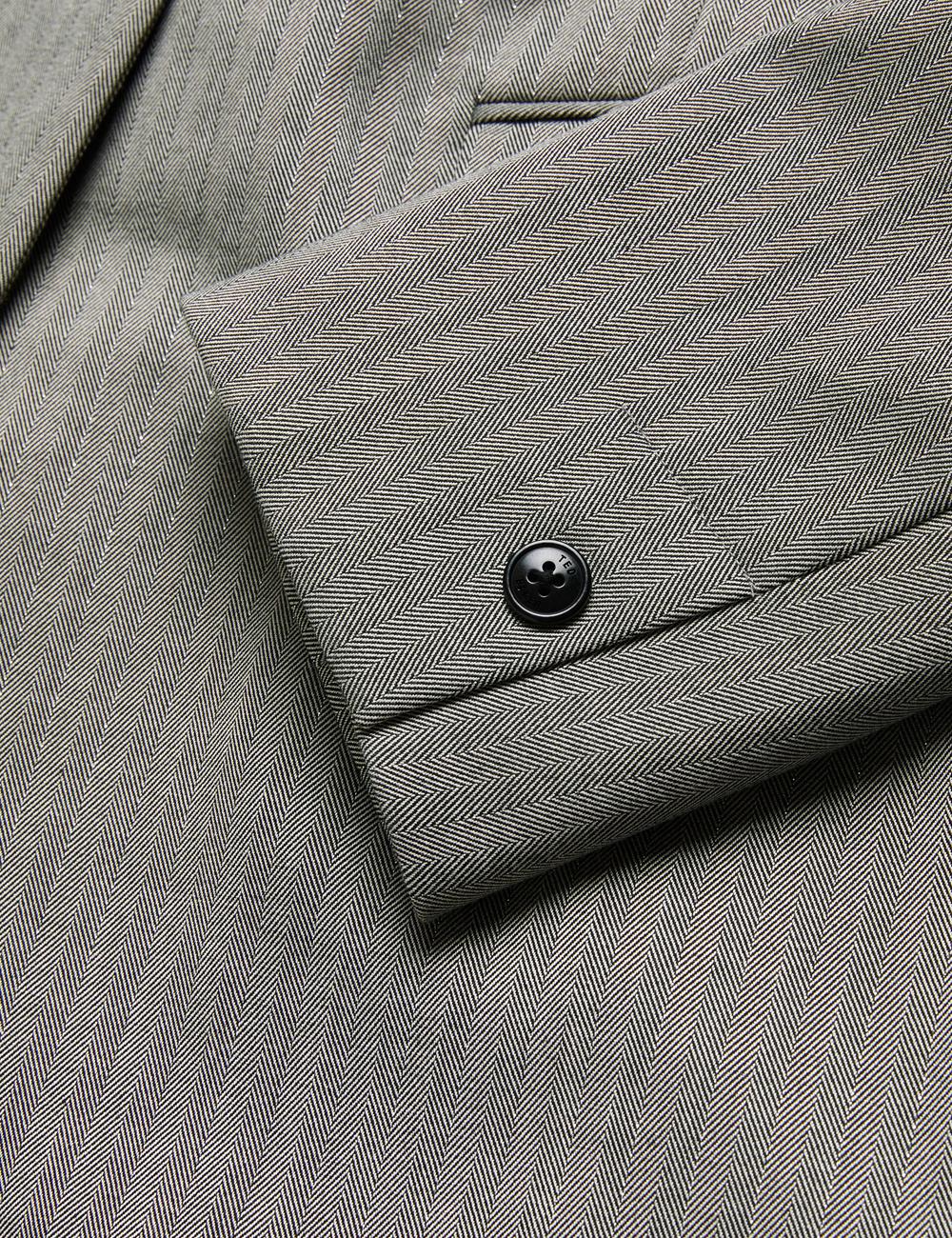 Women Ted Baker KOA - Oversized Herringbone Single Breasted Blazers Dk-Grey | KSA  0718-SDTZV