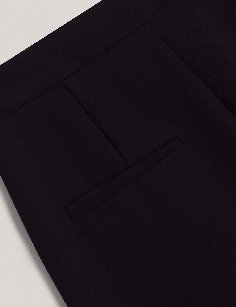 Women Ted Baker MANABTL - High Waist Tapered Leg Tailored Trousers Navy | KSA  5698-WOGZT