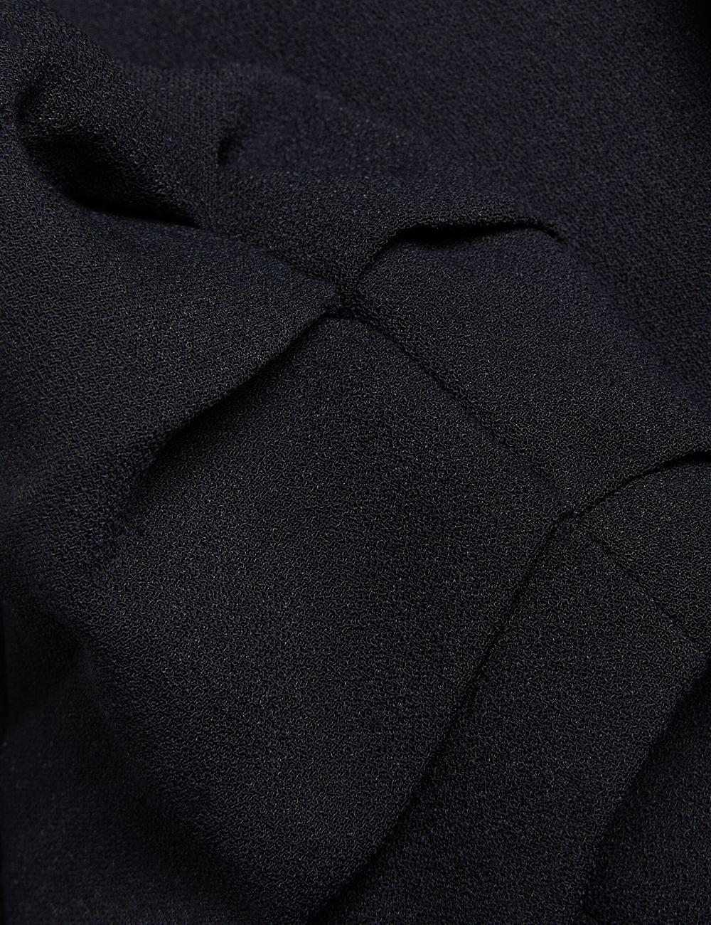 Women Ted Baker POPSY - 3/4 Sleeve Crop Blazers Black | KSA  7038-XIPCS