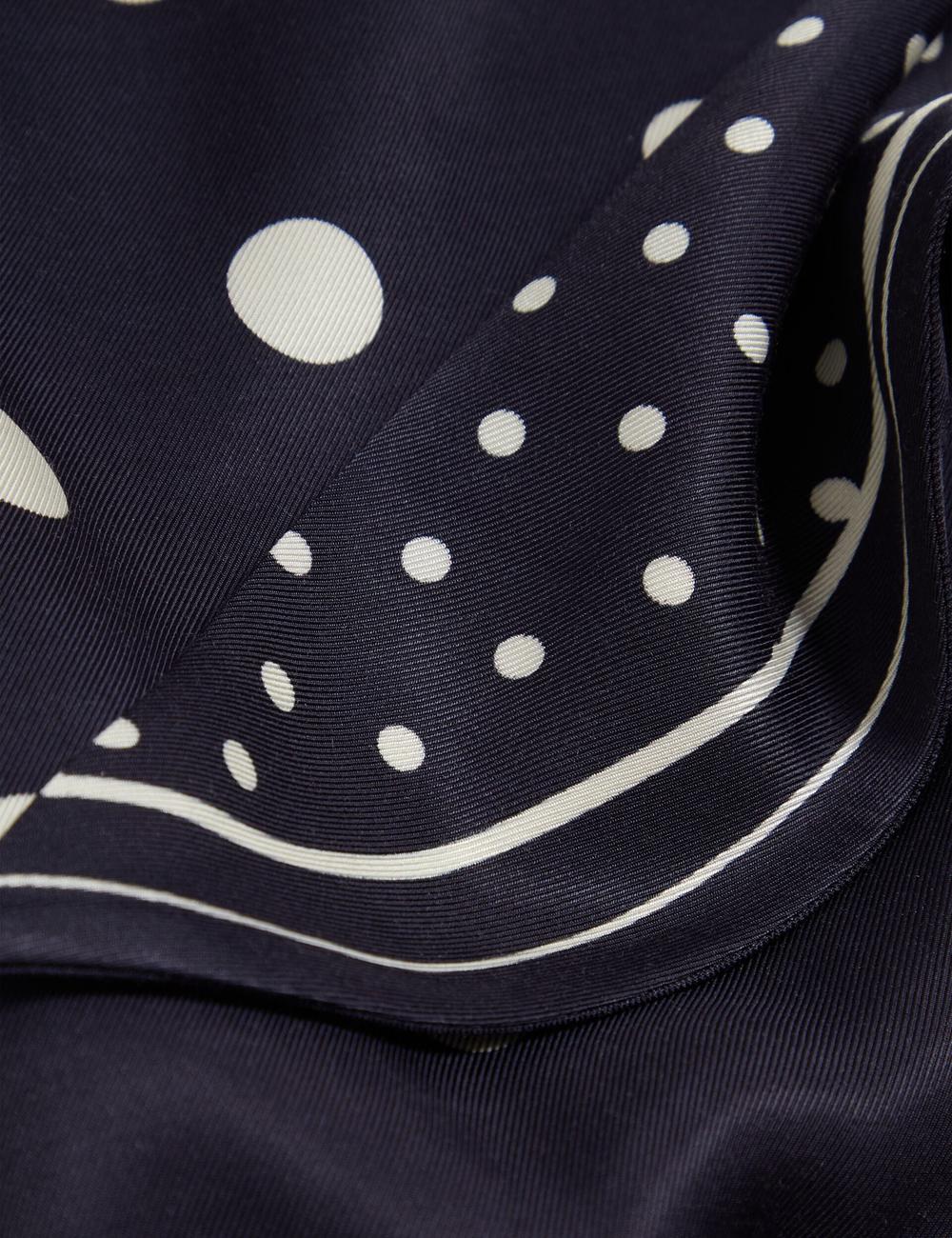 Women Ted Baker VEIRAA - Polka Dot Front Sleeveless Crop Tops Navy | KSA  5093-UJKWP